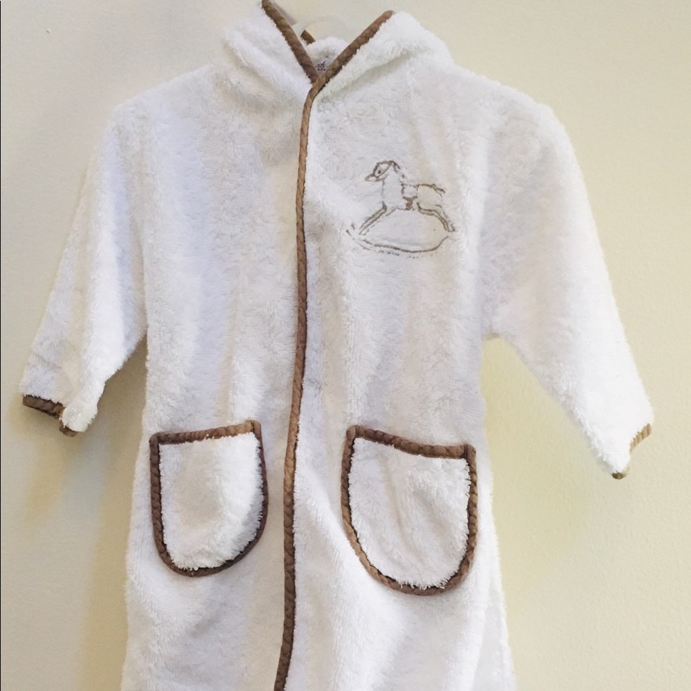 🎀 PEACOCK ALLEY | Baby Girl Bathrobe